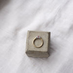 Pink Sapphire & Diamonds  Ring