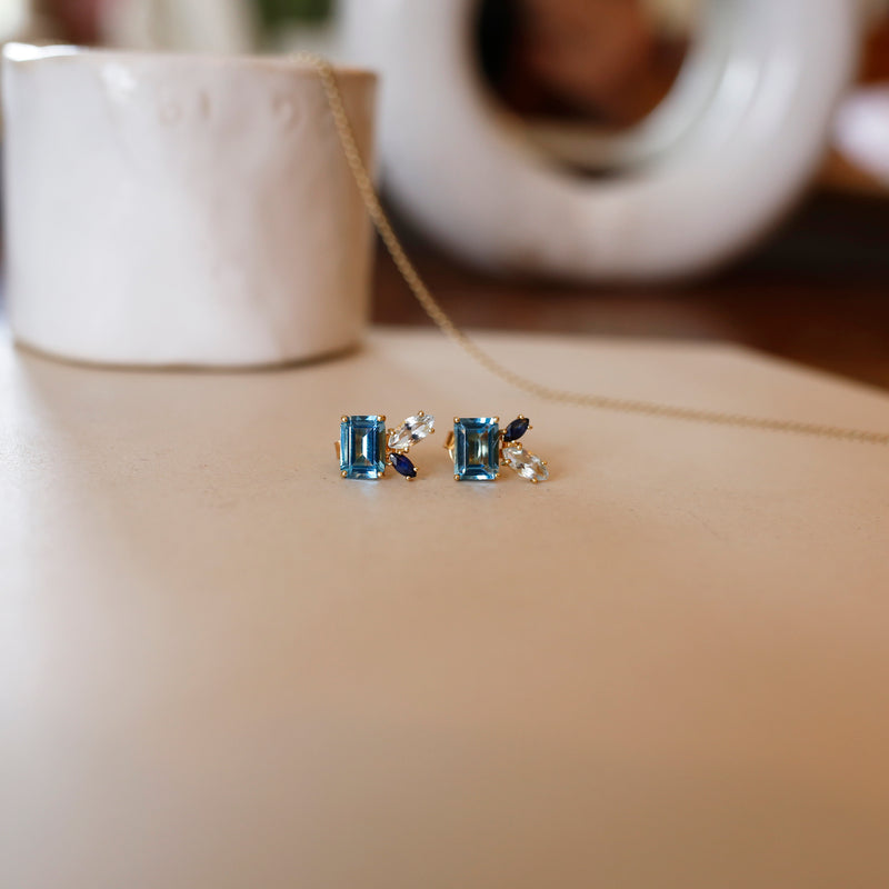 Floral Stud Earring