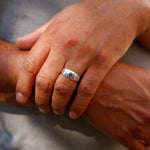 Alma Alexandrite Band Ring