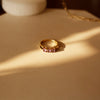 Three Levander Amethyst Ring