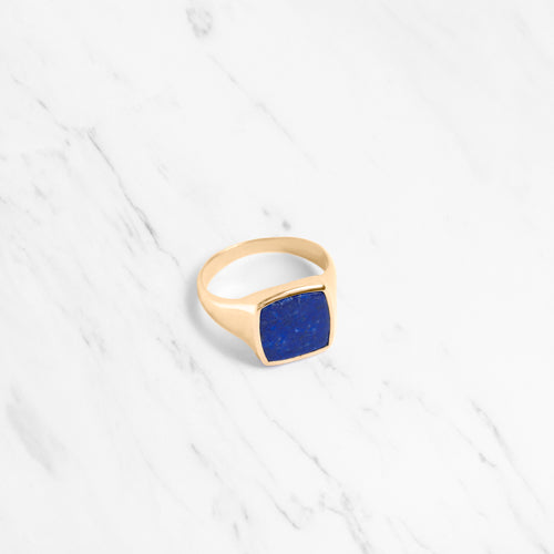 Lapis-Lazuli | Ray Signet Ring