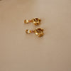 Hoops Mediam Carre Citrine
