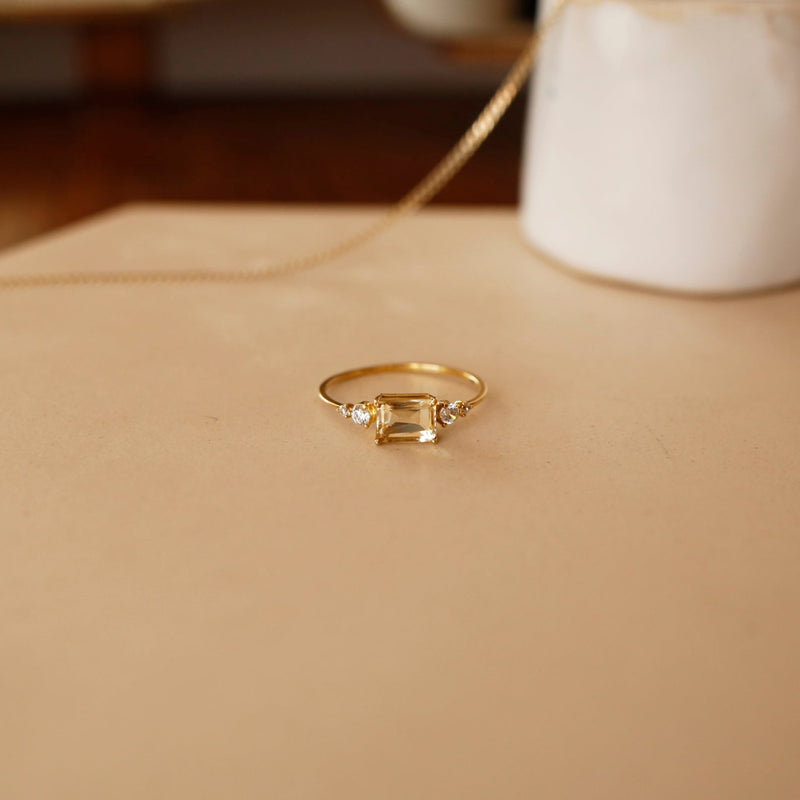 Citrine Stackable Ring