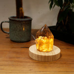 Smoky Quartz Lamp