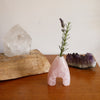 Rose Quartz Flower Holder/ Sculpture Body Crystal Vase (Copy)