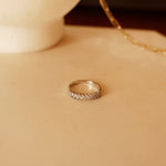 Half Eternity Diamond Ring