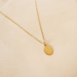 Oval Pendant Necklace