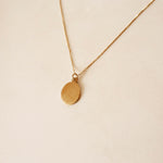 Oval Pendant Necklace