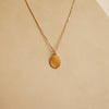 Oval Pendant Necklace