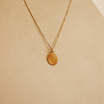 Oval Pendant Necklace