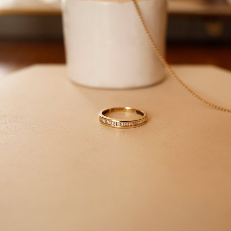 Half Eternity Baguette Diamond