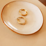 Gold Creole Hoop Earrings