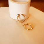 Gold Creole Hoop Earrings