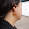 Carnelian Hoops