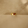 Alma Ruby Band Ring