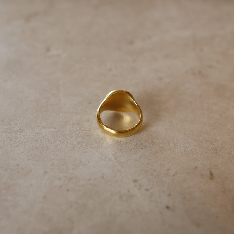 Diamond Star Signet Ring | The Sun Star