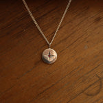Twinkle Star Ruby Coin Necklace