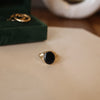 Onyx Oval Signet Ring
