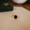 Onyx Oval Signet Ring