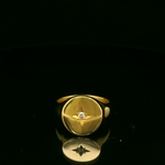 Diamond Star Signet Ring | The Sun Star