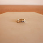 Aquamarine & Blue Sapphire Ring|Sea Lover