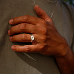 Aquamarine & Blue Sapphire Ring|Sea Lover