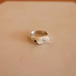 Aquamarine & Blue Sapphire Ring|Sea Lover