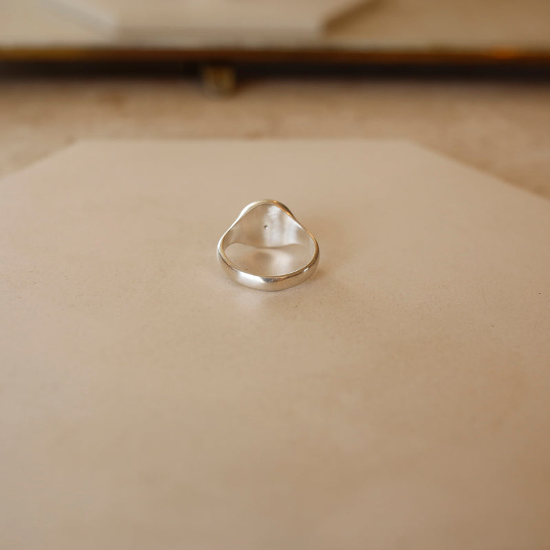 Diamond Star Signet Ring | The Sun Star