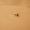 Alma Ruby Band Ring