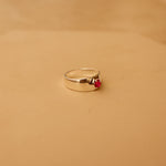 Alma Ruby Band Ring