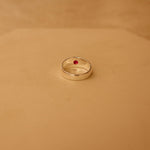Alma Ruby Band Ring