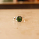 Jade | Signet Square Ring