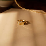 Signet Square Ring