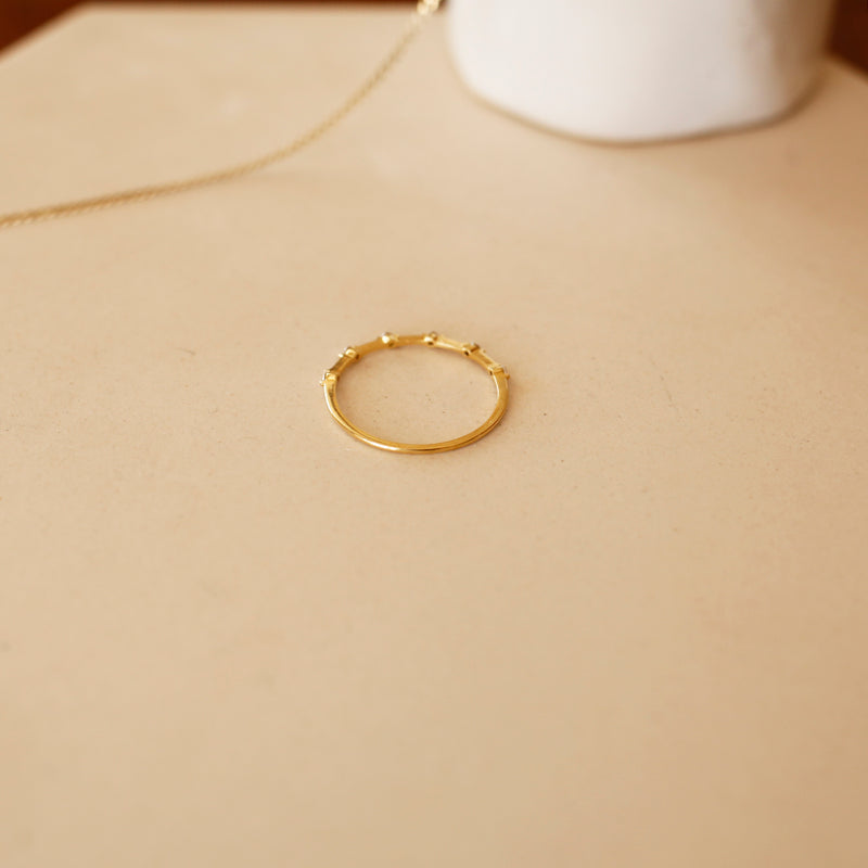 Stackable Sparkle Band Ring