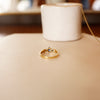 Blue Sapphire & Diamonds Ring