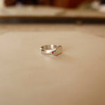 Fire Opal Star Signet Ring