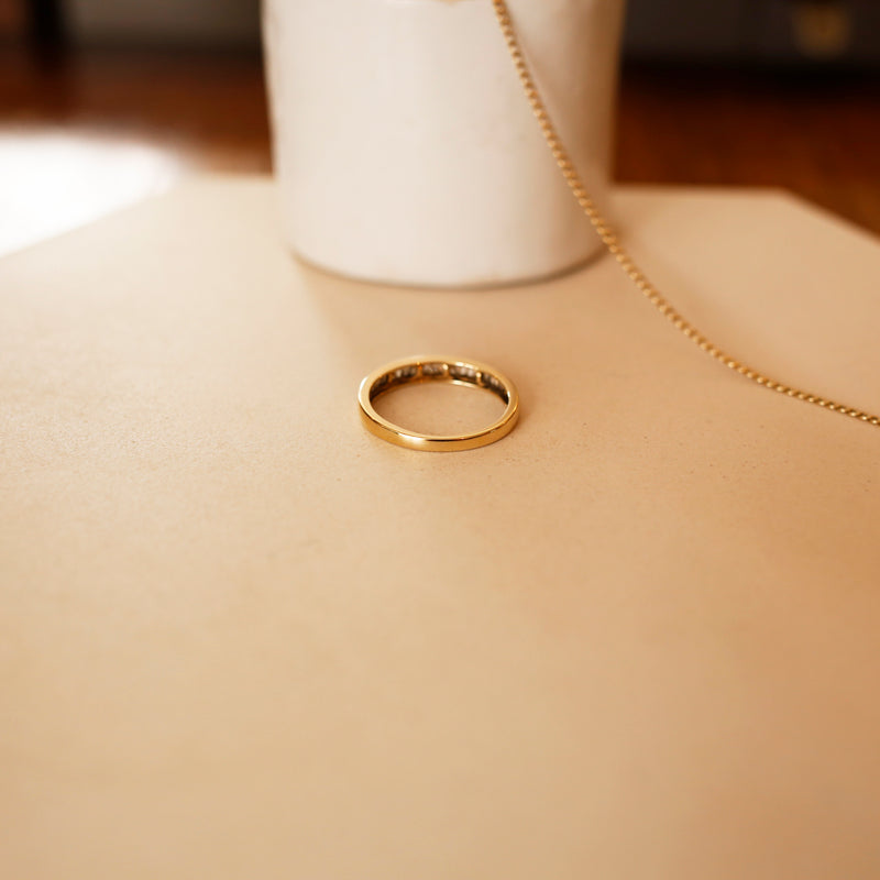 Half Eternity Baguette Diamond