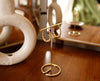 Twisted Croissant Hoop Earring