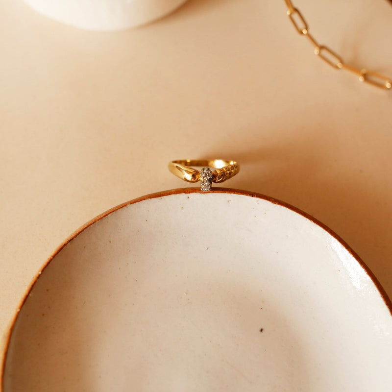 Double Diamond Ring