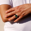 Jade| Ray Signet Ring