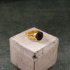 Onyx Wabi Signet Ring