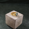 Emerald Wabi Signet Ring