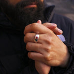 Alma Ruby Band Ring