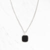 Ray Obsidian Pendant | Gold Vermeil & Sterling Silver