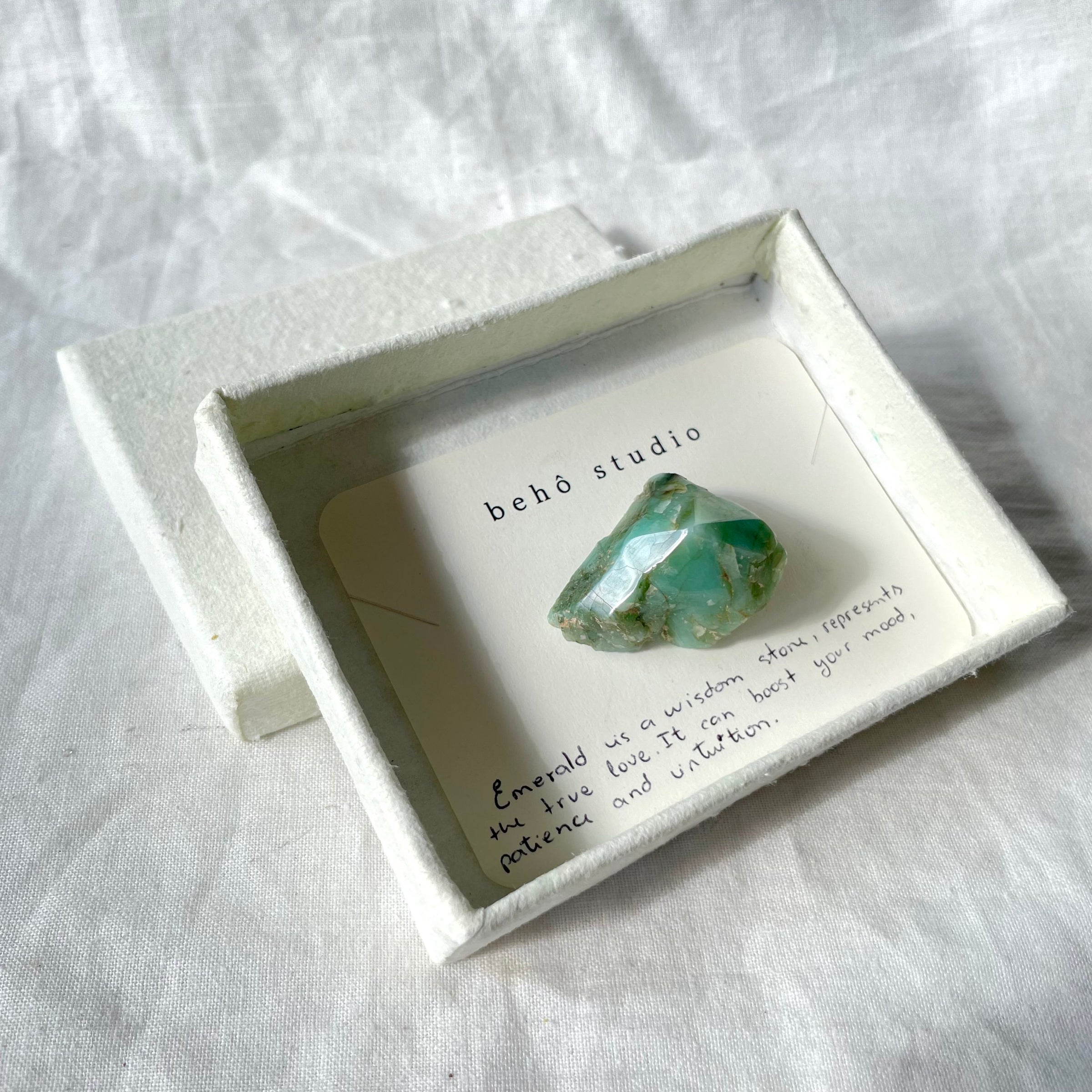 Emerald Creation Box - 4 Edible Crystals – Quartz Boutique