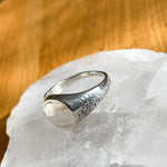 Rustic  Signet S Ring