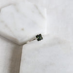 Square Green Tourmaline | Gemstone Ring
