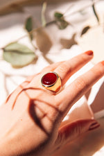 Red Agate | Stella Ring