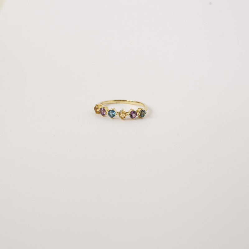 Lis Six Sapphires Ring