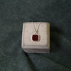 Ray Ruby Pendant | Gold Vermeil & Sterling Silver